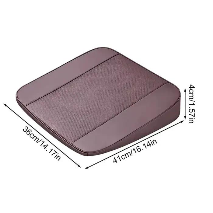 Coussin de siège rehausseur respirant antidérapant portable confortable support augmenté pour femmes hommes occasions quotidiennes week-end