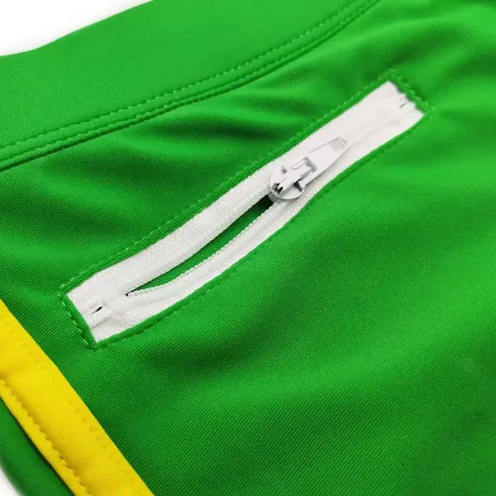 Maillot de bain Sexy pour hommes, maillot de bain à séchage rapide, avec poche zippée, Boxer, slip,