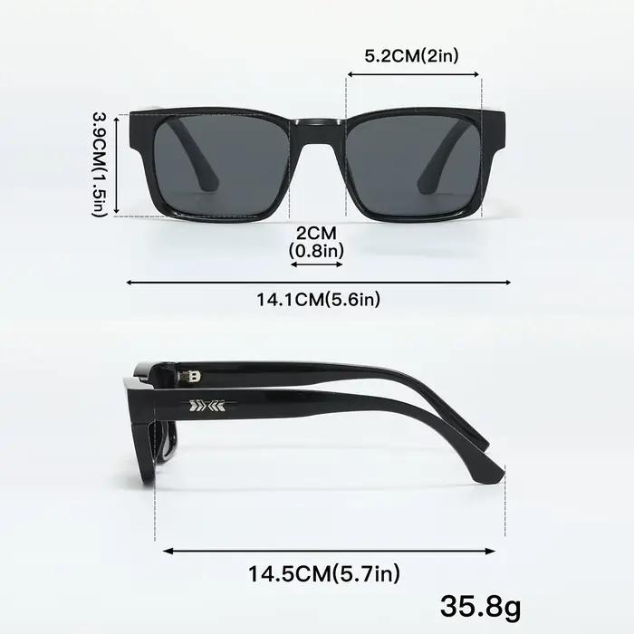 Lunettes de soleil polarisées carrées de qualité pour hommes, noyau métallique UV400 unisexe, pour v