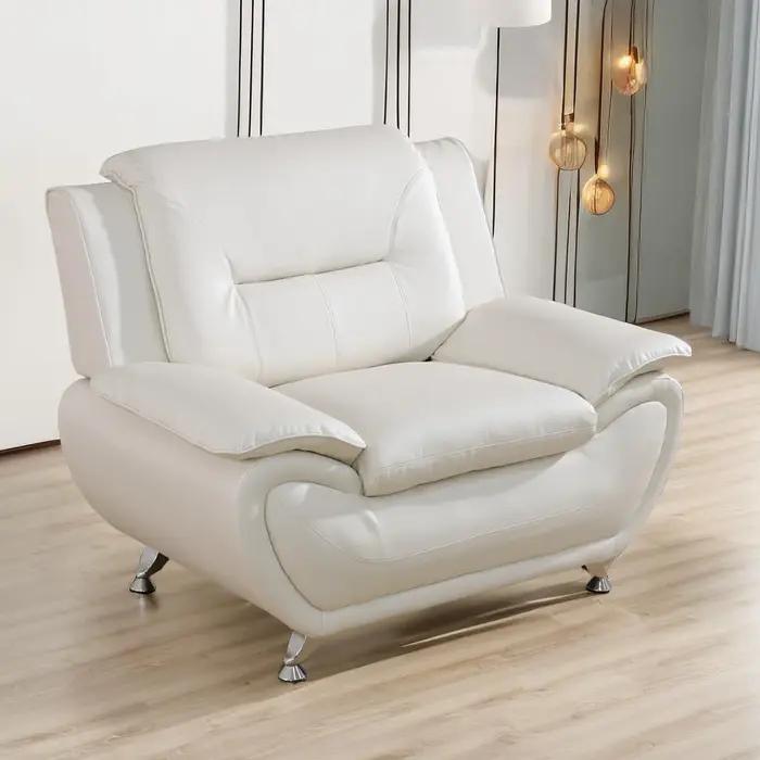 Canapé compact élégant pour les petits espaces – belles coutures, longue qualité durable en simili c