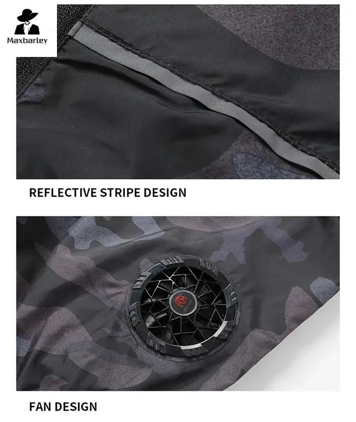 Veste de refroidissement en fibre de bois pour vêtements d'extérieur, glaçure d'été cool, portable,