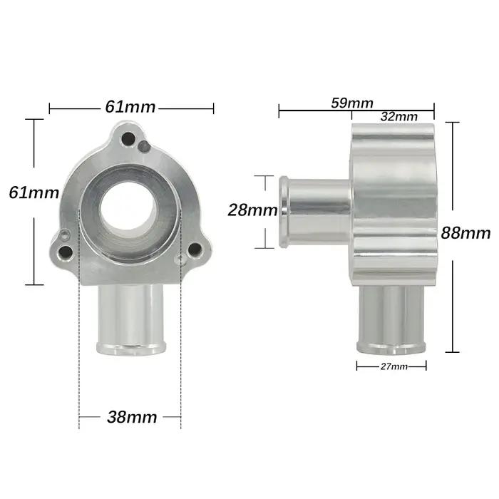 Adaptateur de relocalisation de version de soupape de Roi ation TURBO 25mm FSI / TSI pour DVCK-02 mo