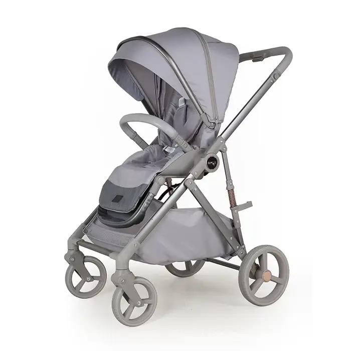 2025 nouvelle poussette bébé C15 légère et facile à plier poussette bébé avec quatre roues absorbant