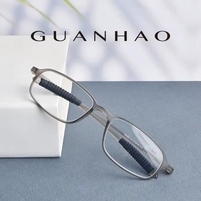 GUANHAO-Lunettes de Lecture Unisexes, Transparentes, Optiques, Hypermétropie, Presbytes, Universelle