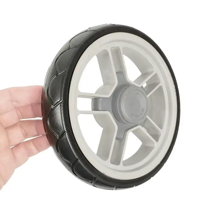 Pneu roue poussette Uppababy Cruz V1 - Pneu PU sans chambre à air remplacement compatible DIY