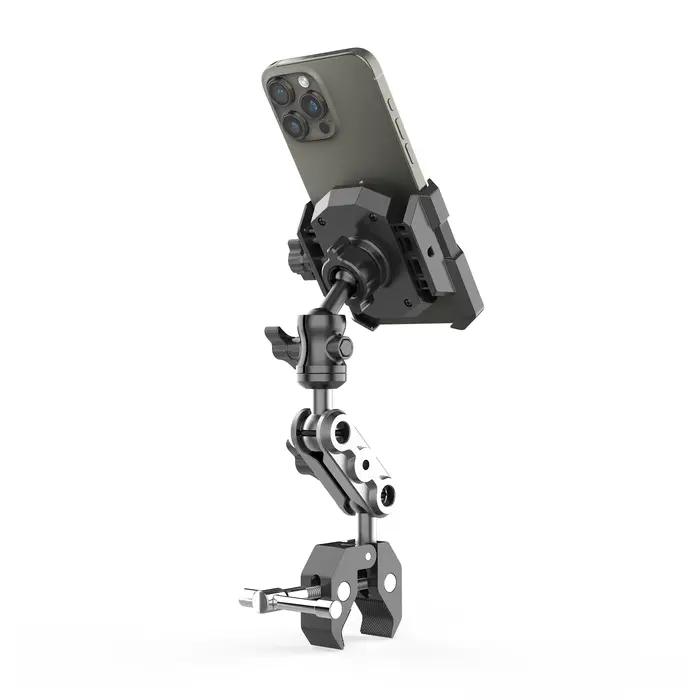 Support de téléphone avec Super pince pour tapis roulant vélo guidon poussette chariot de golf pot support de musique occasionnels spéciaux