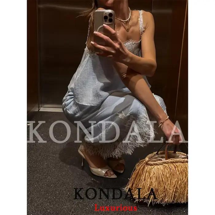 KONDALA Ensemble Jupe Chic et Sexy pour Femme