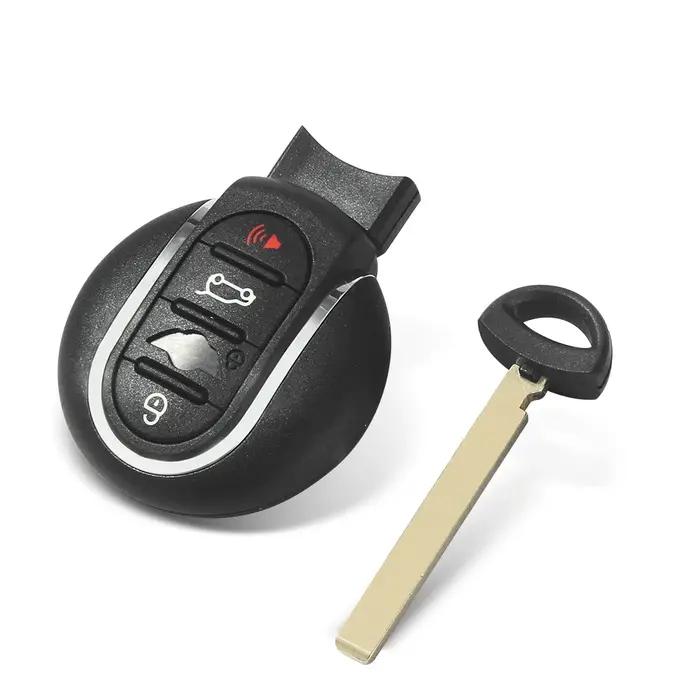 KEYYOU 3/4 boutons porte-clé de voiture télécommande intelligente couverture pour BMW Mini Cooper F5