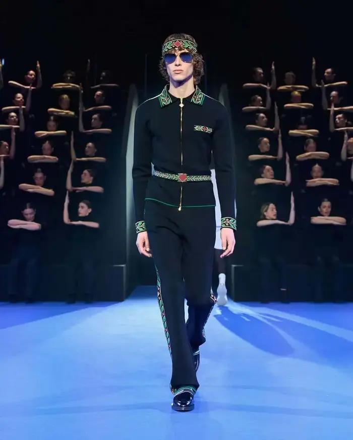 Manteau en laine pour homme brodé de feuilles, édition limitée Casionblank, qualité supérieure 2025,
