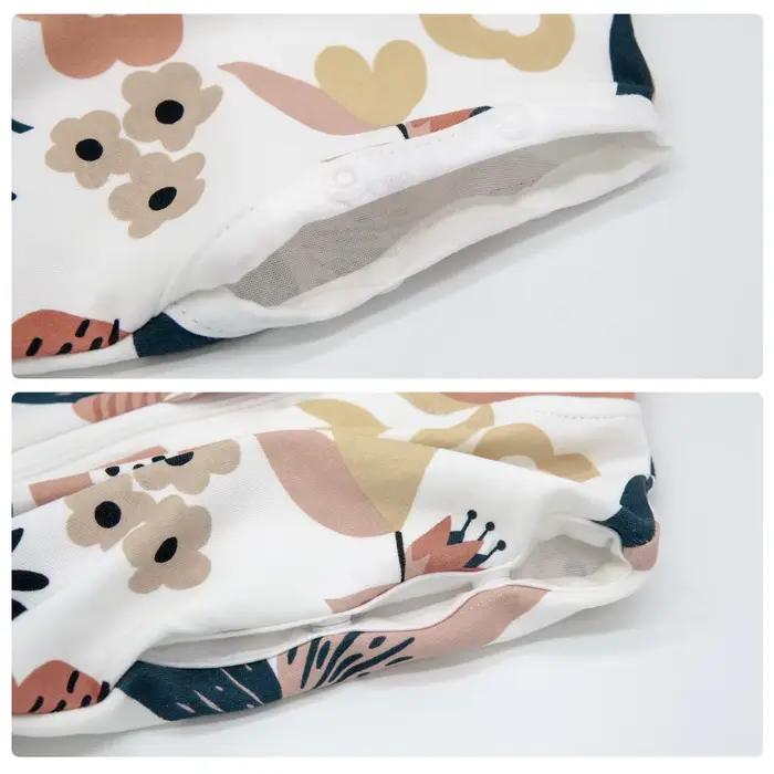 Sac de couchage d'emmaillotage sans manches pour nouveau-né, en pur coton fin, Anti-surprise, pour n