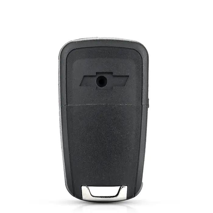 KEYYOU 10 pièces 2/3/4/5 boutons boîtier à distance Fob couverture rabat pliant clé coque vierge pou