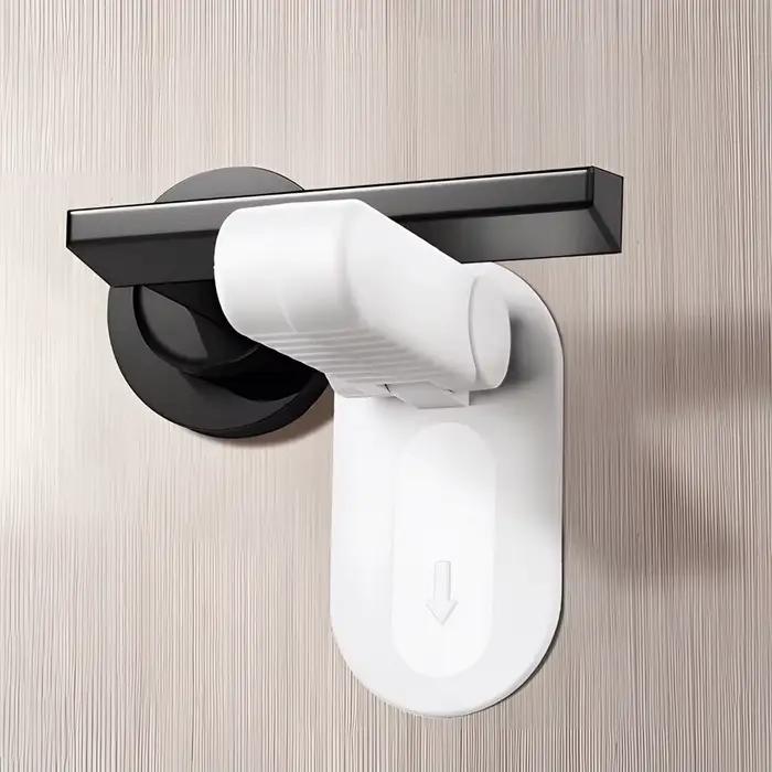 Serrure de tige de porte en plastique, poignée universelle Anti-ouverture, serrure de sécurité pour