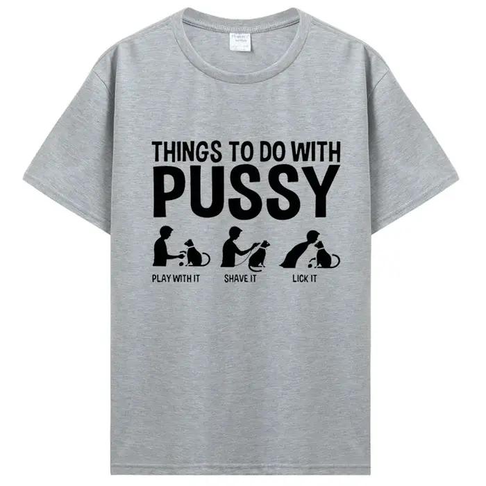 T-shirt drôle unisexe sur le thème du chat! Imprime félines adorables et ludiques qui volent le spec