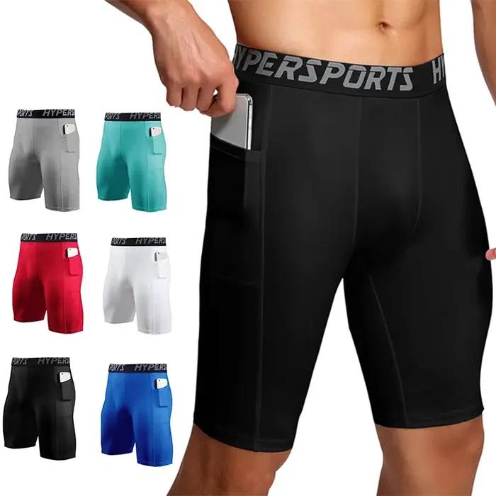 2025 Shorts de Compression hommes vêtements de Sport d'été collants d'entraînement Leggings de Fitne