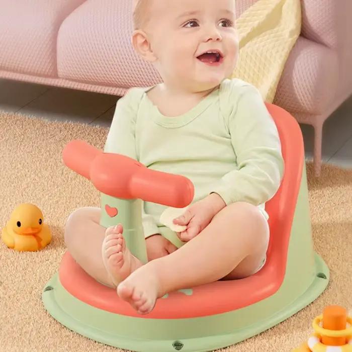 Siège de baignoire pour bébé sûr et antidérapant adapté aux nouveau nés pour enfants de 6 à 18 mois accessoire de bain pour baignade ludique et sécurisée