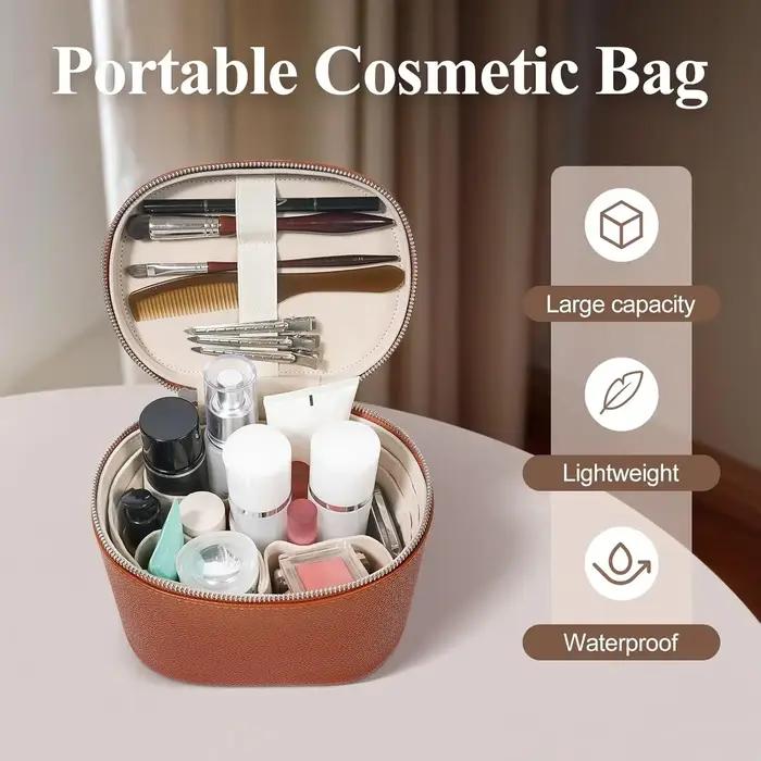 Sacs de rangement cosmétiques portables, trousse de maquillage, trousse de toilette pour femmes, tro