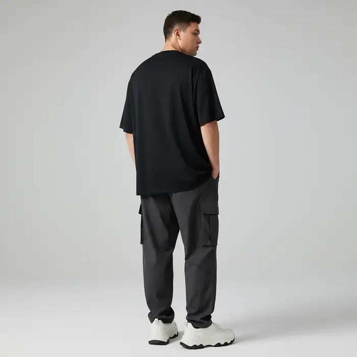 Grande taille T-Shirts d'été pour hommes à séchage rapide col rond Sport T-Shirts mode décontracté v