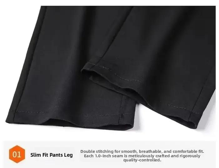 Nouveau pantalon décontracté 2026 tendance style japonais limité motif chat coupe droite ample pour