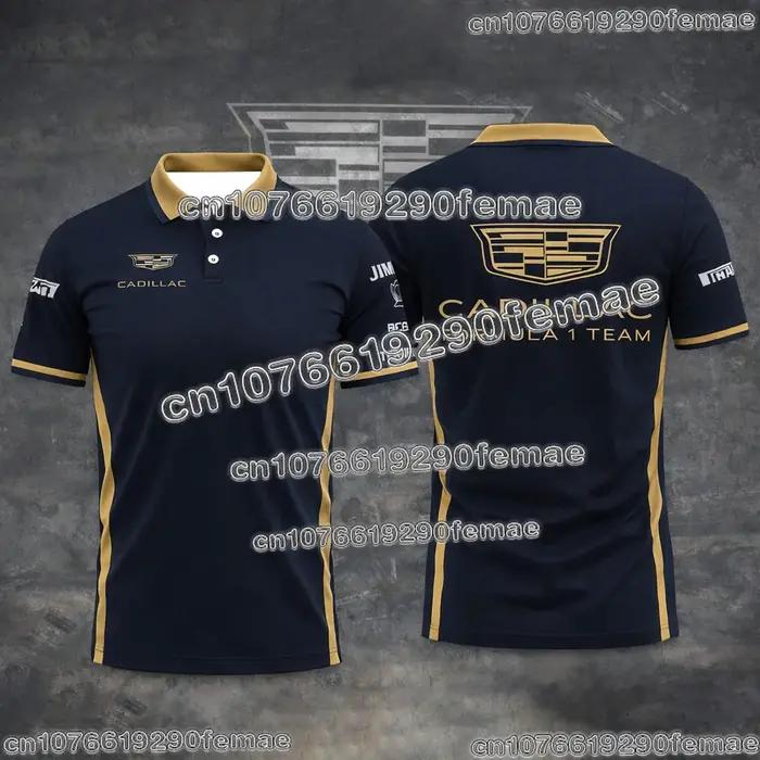 Polo Cadillac Racing Team 2026, élégant et confortable pour l'été, idéal pour les fans des événement