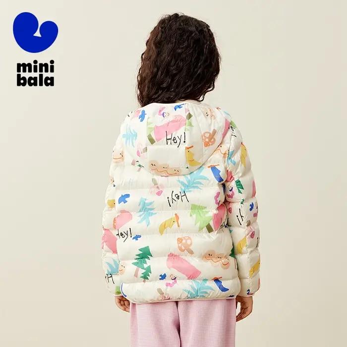 Mini Bala vêtements pour enfants doudoune légère et chaude pour garçons et filles automne nouveau pr