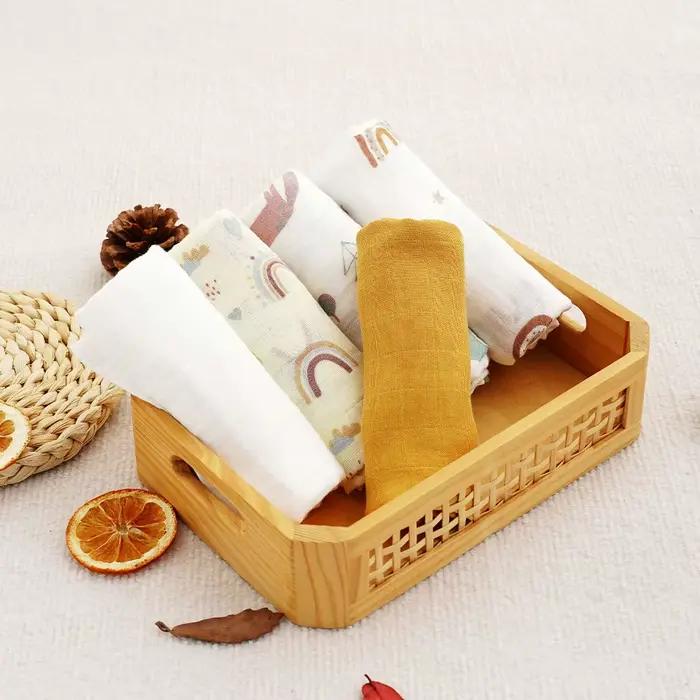 Couverture multifonctionnelle en mousseline de coton et bambou pour bébé avec 5 pièces pour rots et protection douce ``` 这段HTML代码遵循了提供的指导原则,使用了正确的HTML标签来构建产品描述,并在最后添加了一个优化过的SEO标题,确保符合所有要求。