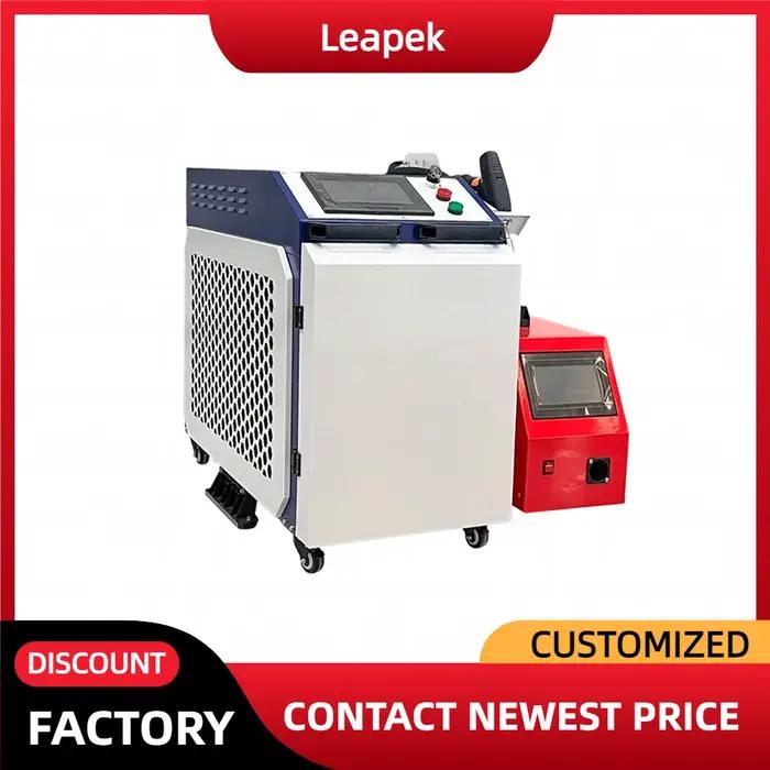 Soudeuse laser à fibre portative 4-en-1 avec alimentation automatique du fil 1500W 2000W 3000W et so