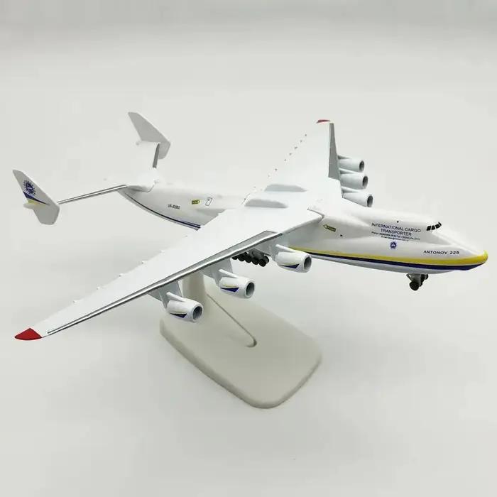 20 cm Ukraine Antonov AN225 Mriya modèle en métal avion 1:400 échelle avion Aviation avion Miniature
