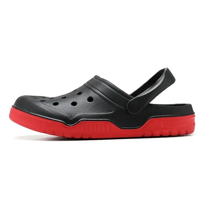 Plus grande taille 50 51 52 53 54 été sandales en caoutchouc hommes sabots chaussures de jardin Zuec