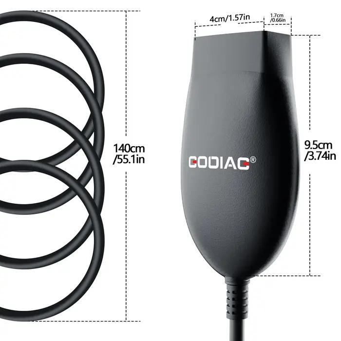 GODIAG GD101 J2534 Compatible avec J2534 Passthru & ELM327 Diagnostiquer J1979 Véhicules compatibles
