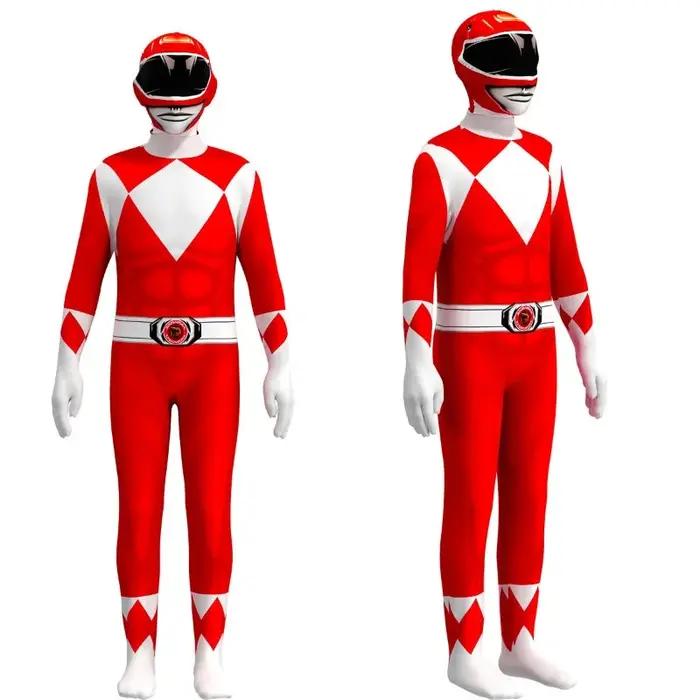Costume de Cosplay Samouraï Sentai Shinkenger pour Enfant et Adulte, Combinaison de ixd'Anniversaire