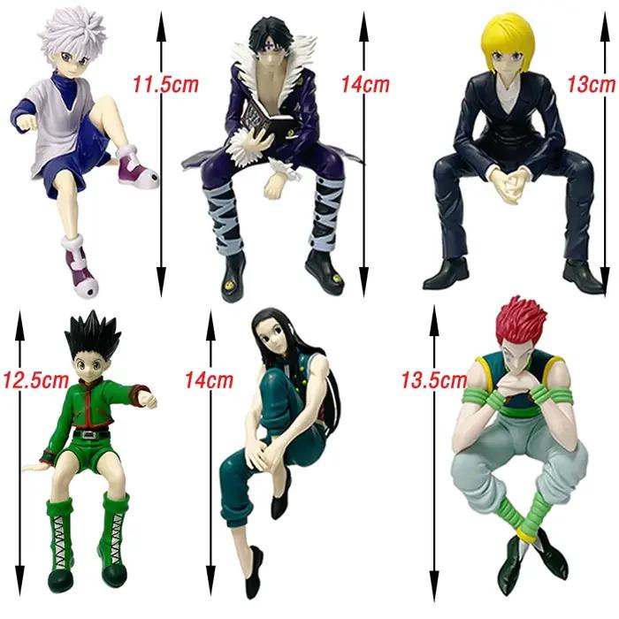 Hunter X Hunter – figurines d'action Anime 11-14cm, Gon Freecss Alluka Zoldyck Chrollo Lucilfer Kura