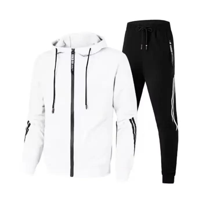 Ensemble pour hommes pull sweat à capuche survêtement à manches longues haute qualité sport costume