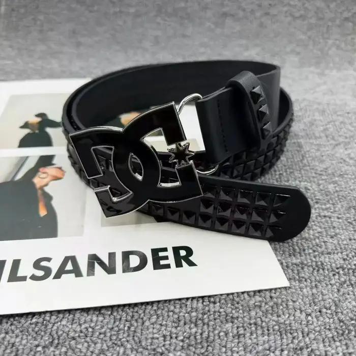 Ceinture de luxe punk 2026 pour femmes et hommes – Style Y2K, design clouté, boucle métallique de ha