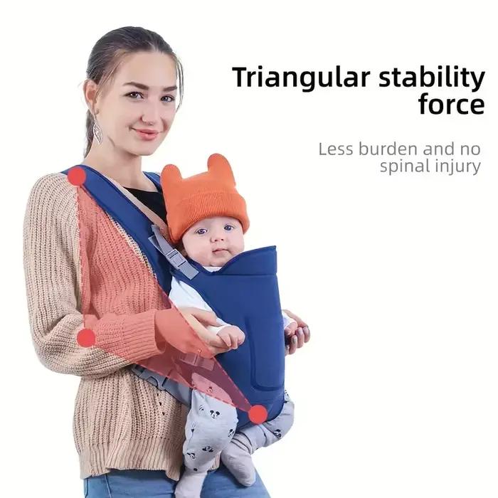 Écharpe bébé Electrolux pour portage avant arrière multifonctionnelle initiatrice quatre positions pour toutes les saisons occaions spéciales famille sorties