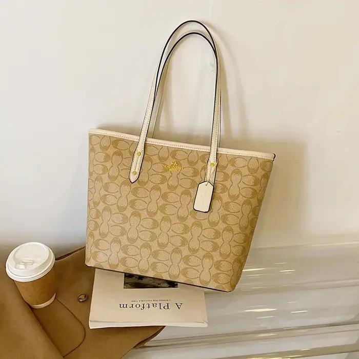 Sacs fourre-tout de luxe pour femmes en cuir haut de gamme, classiques, élégants, de créateur, style