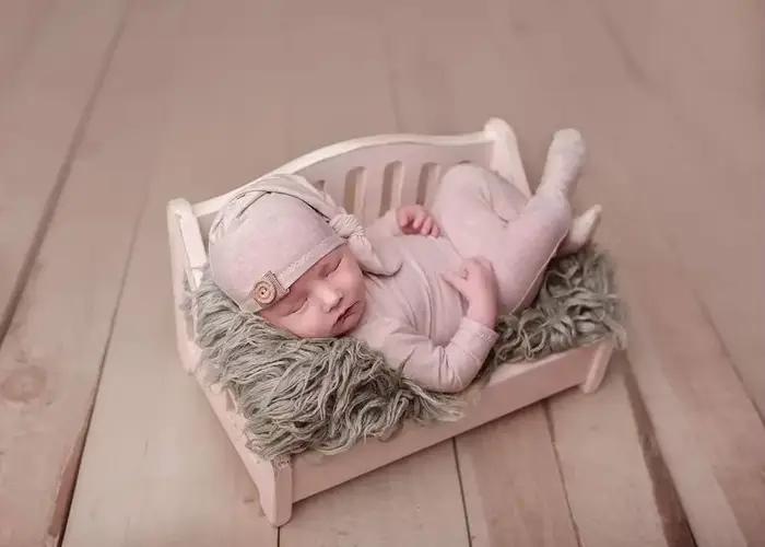 Lit pour nouveau-né, chaise Porps pour photographie