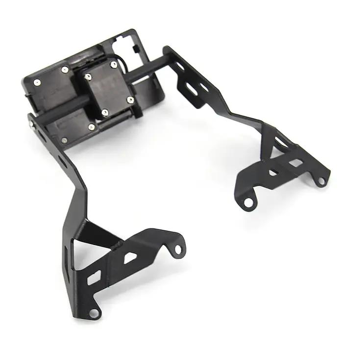 Plaque de navigation pour téléphone intelligent de moto, support d'adaptation rapide, kit de support