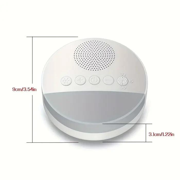 Machine à bruit blanc pour bébé, Rechargeable par USB, arrêt temporisé, lecteur de son pour bébé, ve