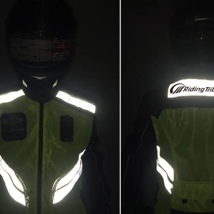 Veste réfléchissante pour Moto, gilet de sécurité pour Moto, vêtements d'avertissement, gilet haute
