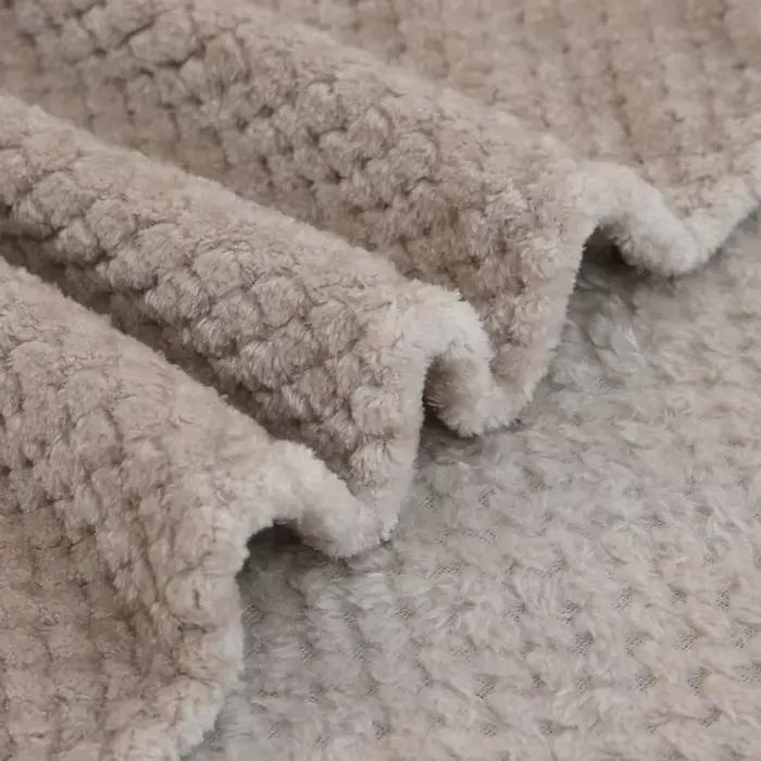 Couverture épaisse en molleton doux pour bébé, couette pour nouveau-né, lange d'emmaillotage, access