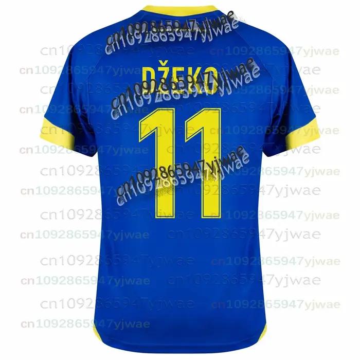 Maillot de football Bosnie-Herzégovine 2025-2026 DZEKO 11 – T-shirt de football pour homme, maillot