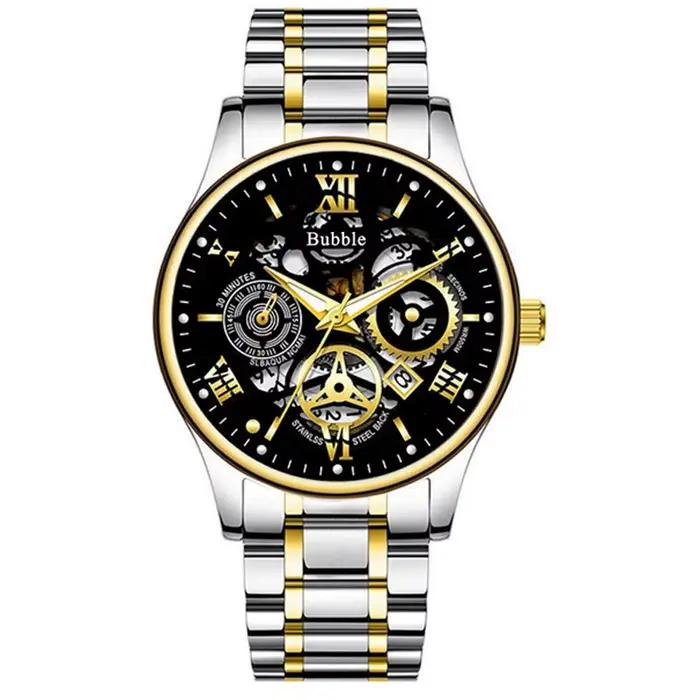 UTHAI montre pour hommes à la mode haut de gamme lumière luxe polyvalent montres à Quartz étanche ro