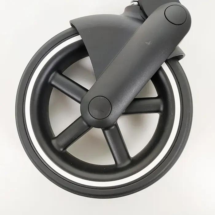 Roue avant poussette Cybex Gazelle S avec cadre roulement axe accessoires remplacement landau