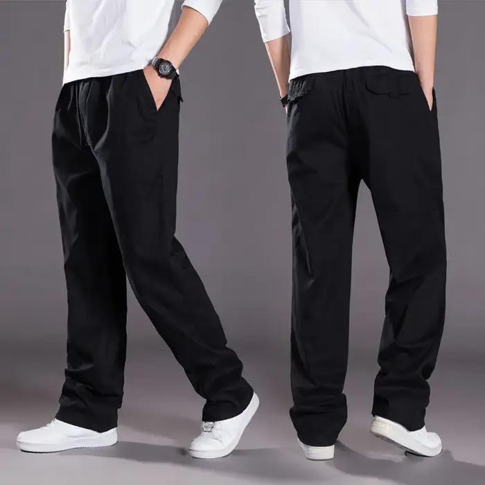 Pantalon Cargo homme été printemps coton vêtements de travail nouveau en grande taille 6XL décontrac