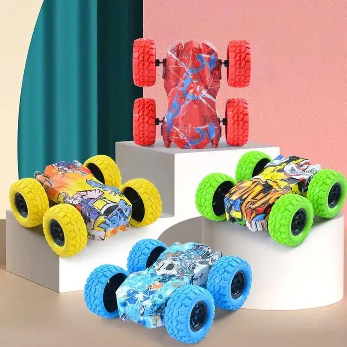 Voiture jouet tout-terrain double face à inertie résistante anti-collision et anti-chute pour enfants occasions spéciales jouets éducatifs imagination exploration physiques