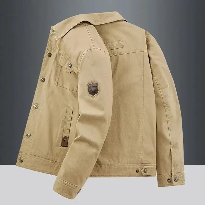 Vestes tactiques rétro imperméables pour hommes, manteau coupe-vent multi-poches, veste militaire fi