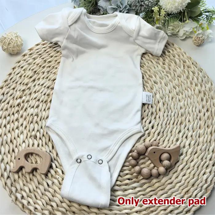 2/4/6/8/10 pièces extension de body pour bébé pour bébé garçons filles enfants barboteuse entrejambe