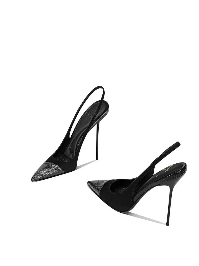 Nouvelles chaussures pour femmes, élégantes et intellectuelles, style Baotou, polyvalentes, classiqu