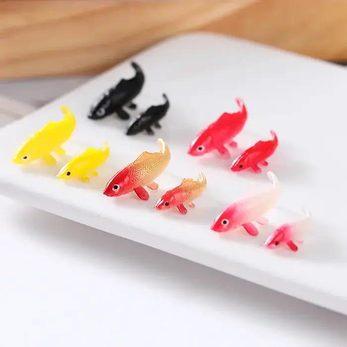 Mini modèle Miniature de poisson, poisson, carpe, Animal de Simulation, jouets pour enfants, bricola