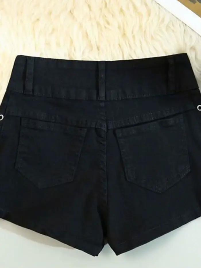 Shorts Femme Moulants Créatifs à Lacets – Tendance Streetwear Quotidien, Style Personnalisé pour Étu